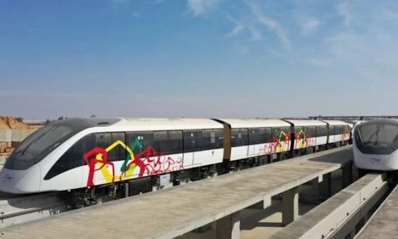 «النقل»-تستعد-لتشغيل-تجريبي-لـ-8-محطات-من-مونوريل-غرب-النيل-في-أكتوبر-2026